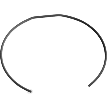 A plain black headband with a minimal, circular design—reminiscent of the Elektra 01626035 Portafilter Spring—is displayed against a white background. © 2025 1st-line.com