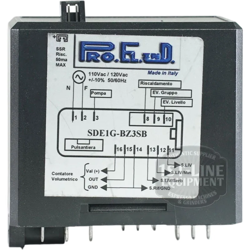 Pro.El.Ind. Brain Unit - 115V, 3 probe - BZ02, Pasquini fully-automatic