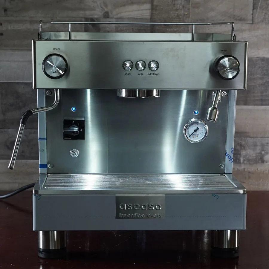 SIDEWALK SALE - Ascaso Bar 1 Group Commercial Espresso Machine - Tank Only, 110V CLEARANCE (C503)