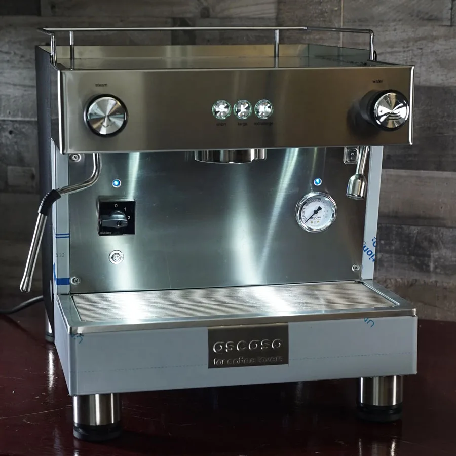 SIDEWALK SALE - Ascaso Bar 1 Group Commercial Espresso Machine - Tank Only, 110V CLEARANCE (C503)