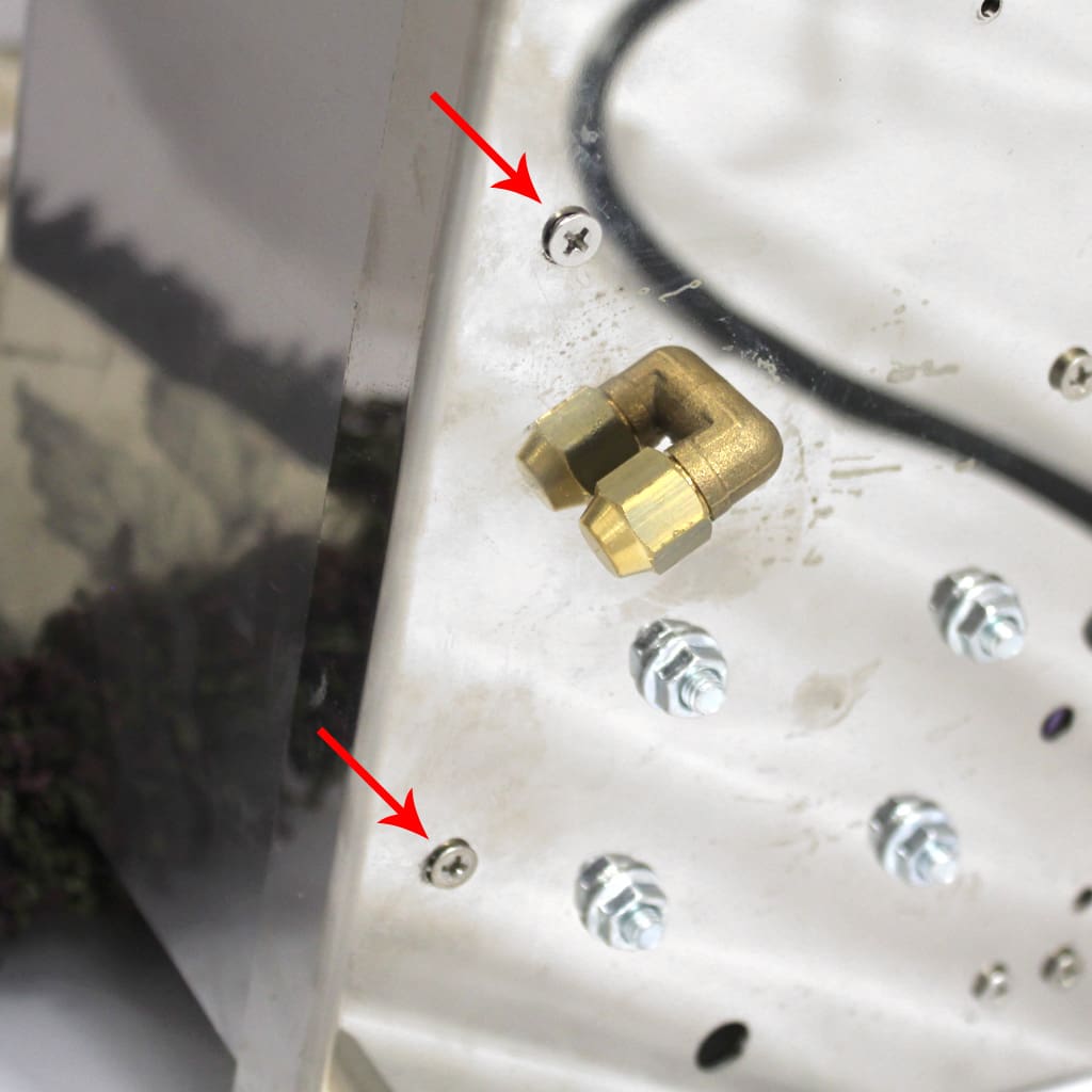 bottom screws