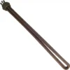 Pavoni HEATING ELEMENT 3GR 6000W 110V features a copper immersion rod, threaded brass flange, and three top connection terminals, with a long U-shaped heating element. © 2025 1st-line.com