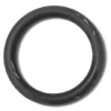 A black rubber O-ring gasket, compatible with SP..32 250V 6A GROUP MICRO assemblies, is displayed on a white background. The circular, solid ring features a smooth, slightly shiny surface for reliable sealing. © 2025 1st-line.com