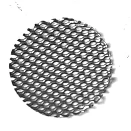 The S..187 SWITCH HANDLE is a round metal mesh with a repeating diamond-shaped pattern and a visible switch handle, viewed from above on a white background. © 2025 1st-line.com