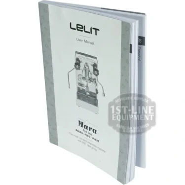 Lelit 7800016 Mara PL62 PL62S PL62T User Manual