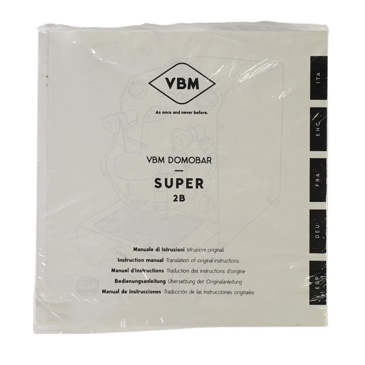 VBM MANSUP2B11 Domobar Super DB Semi-Automatic Switchable User Manual