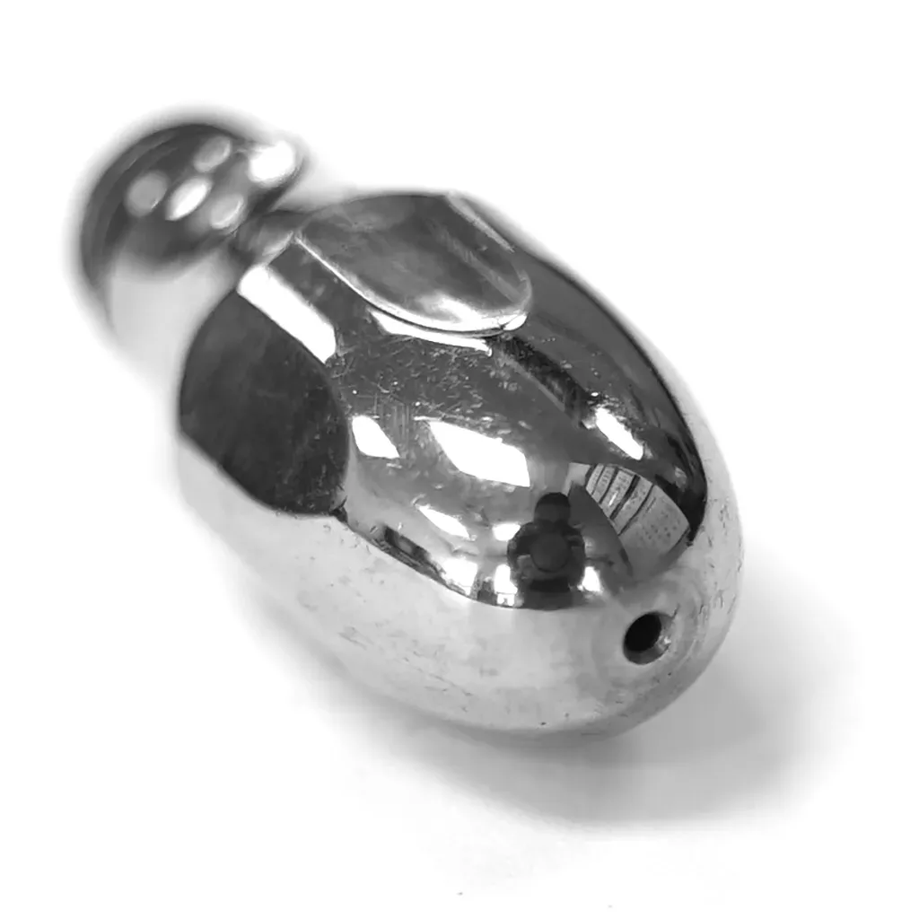 Single-hole espresso steam tip for milk steaming
