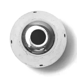 Five-hole espresso steam tip for multi-jet milk steaming