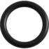 The Ponte Vecchio Export Heating Element Gasket is a solid black rubber O-ring with a smooth surface, displayed on a plain white background. © 2025 1st-line.com
