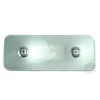The ECM P6042.1 Stainless Steel PID Display is a rectangular panel featuring a plus button on the left and a minus button on the right, both with black symbols, designed for adjusting settings. © 2025 1st-line.com