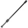 The Faema E-61 STEAM OUTLET PIPE features threaded fittings on both ends and a central hexagonal connector, making it ideal for plumbing or connecting mechanical components. © 2025 1st-line.com