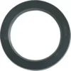 A black, circular Cimbali PISTON GASKET with a smooth surface is shown from above on a white background. The gasket has a solid, unbroken shape. © 2025 1st-line.com